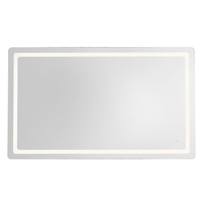 Seneca 32-in Sandblasted Merc Edge Led Vanity Mirror | VM30360-5CCT