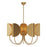 Seno 32-in Aged Gold 5 Lights Chandeliers | CH450732AG