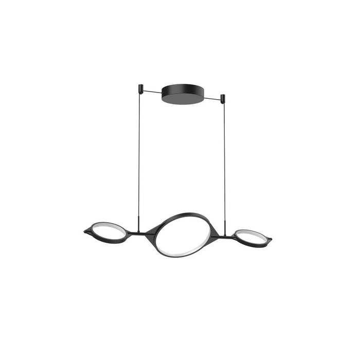 Kuzco Lighting Inc Serif 34-in Black LED Linear Pendant
