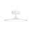 Issa 12-in White Led Semi Flush Mount | SF418012WH-UNV