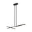 Shift 48-in Black Led Linear Pendant | LP28748-BK-UNV