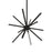 Sirius Minor 20-in Black Led Chandeliers | CH14220-BK