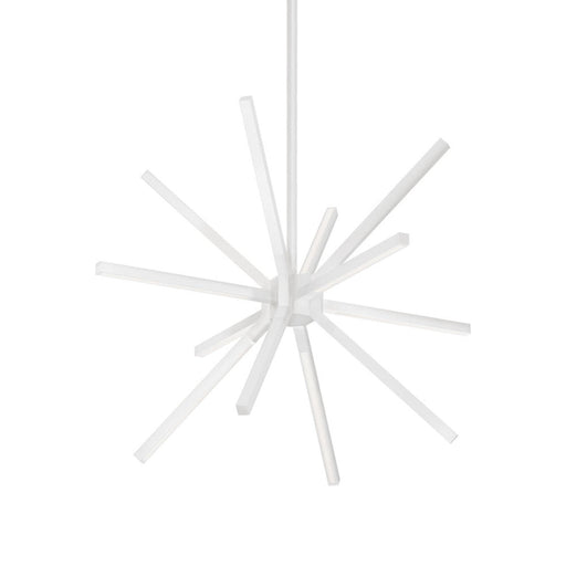 Sirius Minor 20-in White Led Chandeliers | CH14220-WH