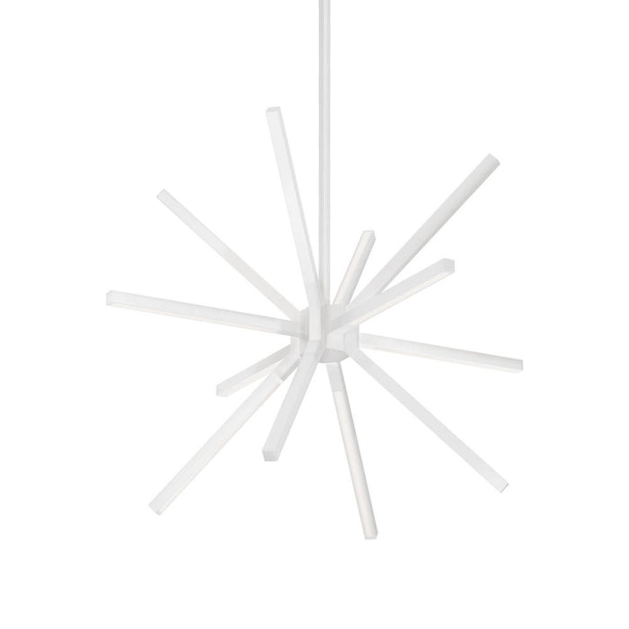 Sirius Minor 20-in White Led Chandeliers | CH14220-WH
