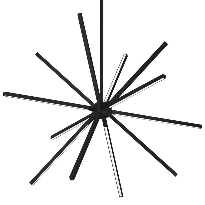 Sirius Minor 32-in Black Led Chandeliers | CH14232-BK