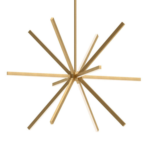 Sirius 56-in Brushed Gold Led Chandeliers | CH14356-BG-UNV