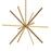 Sirius 56-in Brushed Gold Led Chandeliers | CH14356-BG