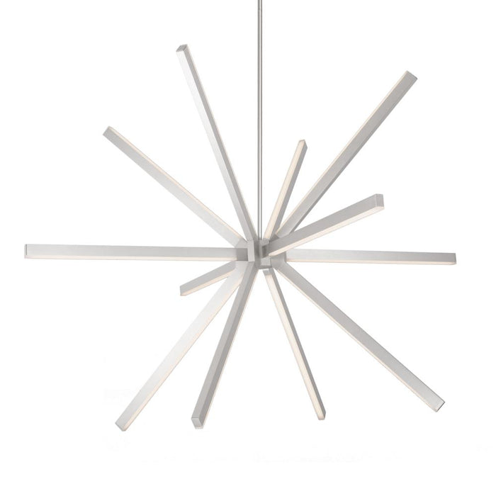 Sirius 56-in Brushed Nickel Led Chandeliers | CH14356-BN-UNV