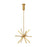 Kuzco Lighting Inc Sirius Minor 20-in Brushed Gold LED Chandeliers