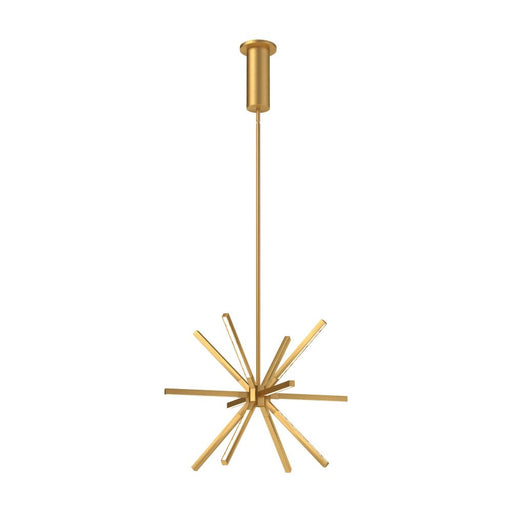 Sirius Minor 20-in Brushed Gold Led Chandeliers | CH14220-BG