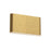Slate 10-in Brushed Gold Led Wall Sconce | AT6510-BG-UNV