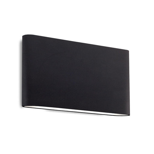 Slate 10-in Black Led All Terior Wall | AT6510-BK