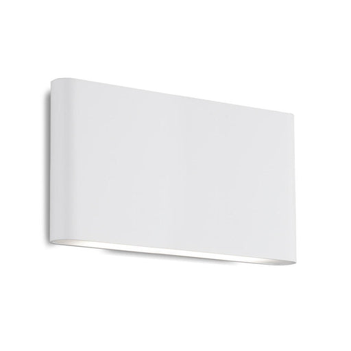 Slate 10-in White Led All Terior Wall | AT6510-WH