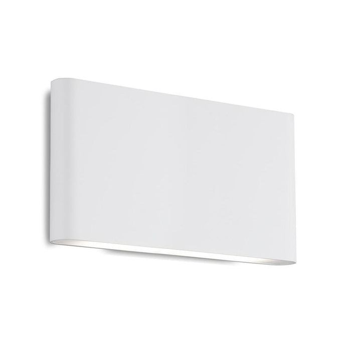 Slate 10-in White Led All Terior Wall | AT6510-WH