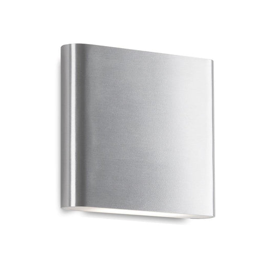Slate 6-in Brushed Nickel Led All Terior Wall | AT68006-BN