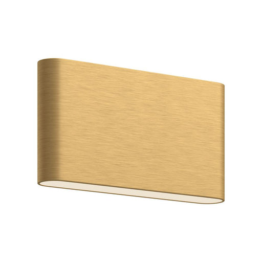 Kuzco Lighting Inc Slate 10-in Brushed Gold LED Wall Sconce