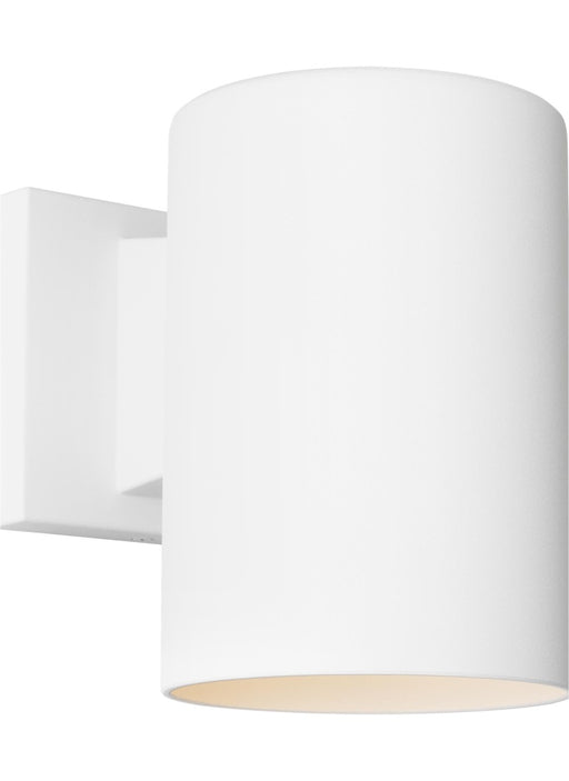 Outdoor Cylinders Small One Light Wall Lantern | SLO1141OTW