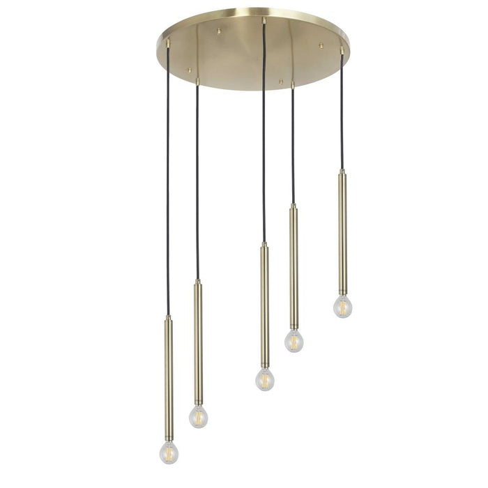  5 Light  Pendant, Agb | SNY-125P-AGB