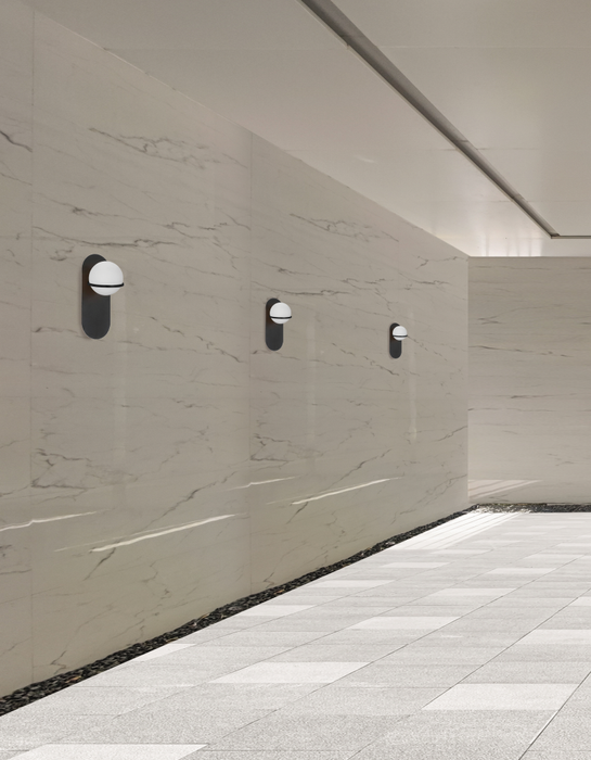 1lt Wall Sconce, Mb W/ Wh Glass | SOF-121W-MB