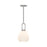Soji 8-in Brushed Nickel/opal Matte Glass 1 Light Pendant | PD601608BNOP