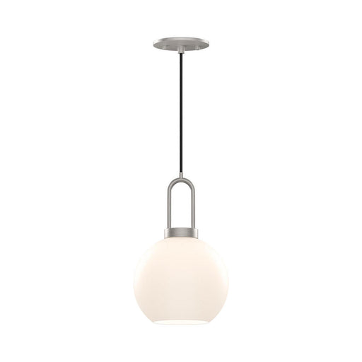 Soji 8-in Brushed Nickel/opal Matte Glass 1 Light Pendant | PD601608BNOP