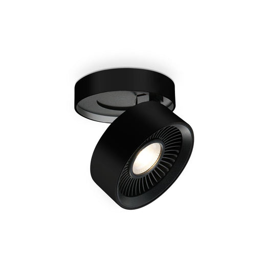 Kuzco Lighting Inc Solo 5-in Black LED Flush Mount