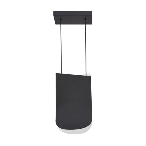 Kuzco Lighting Inc Sonder 8-in Black/White LED Pendant