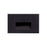 Kuzco Lighting Inc Sonic 3-in Black LED Exterior Low Voltage Wall/Step Lights