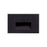 Sonic 3-in Black Led Exterior Low Voltage Wall/step Lights | ER3003-BK-12V