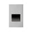 Kuzco Lighting Inc Sonic 5-in Brushed Nickel LED Exterior Low Voltage Wall/Step Lights