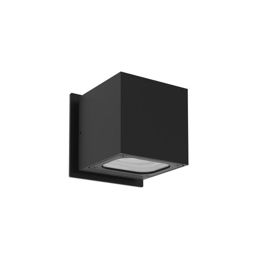 Kuzco Lighting Inc Stato 4-in Black LED Exterior Wall Sconce