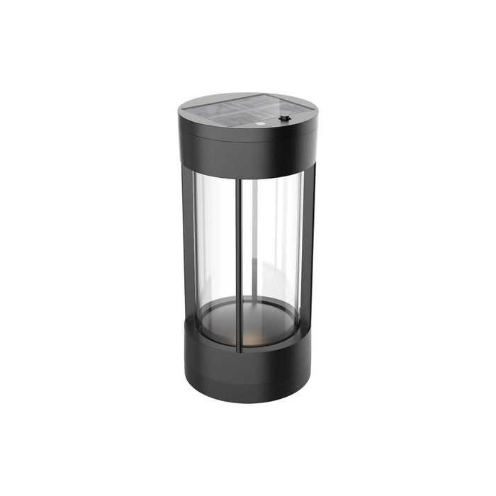 Suara 10-in Black Led Exterior Portable Lamp | EL17610-BK