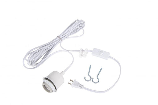 Craftmade Swag Hardware Kit 15' White Cord w/Socket in White