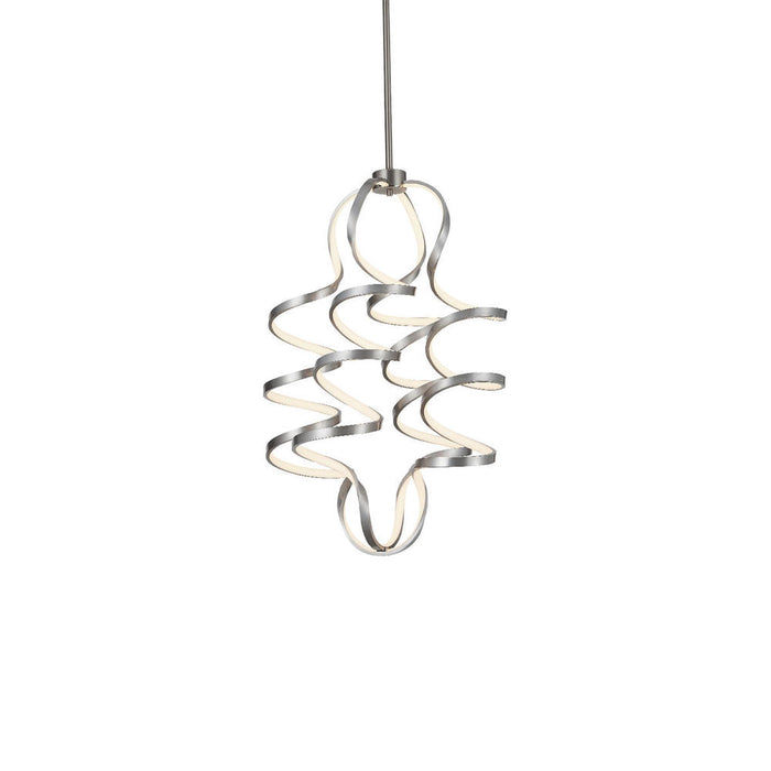 Synergy 34-in Antique Silver Led Chandeliers | CH93934-AS