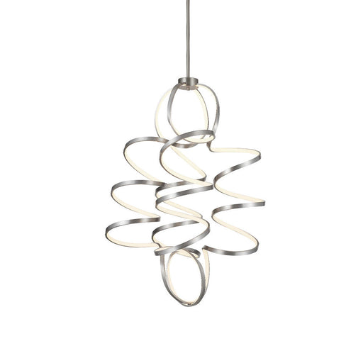 Kuzco Lighting Inc Synergy 41-in Antique Silver LED Chandeliers