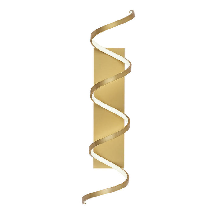 Synergy 36-in Antique Brass Led Wall Sconce | WS93736-AN