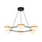 Tagliato 36-in Matte Black/brushed Gold Led Chandeliers | CH302006MBBG