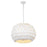 Talia 20.5'' Matte White Chandelier | TAL-9404-MT