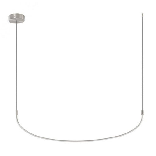 Kuzco Lighting Inc Talis 48-in Brushed Nickel LED Linear Pendant