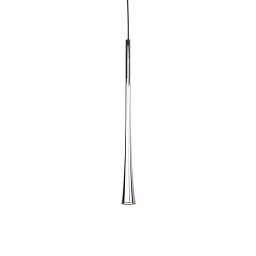 Taper 16-in Chrome Led Pendant | PD15816-CH