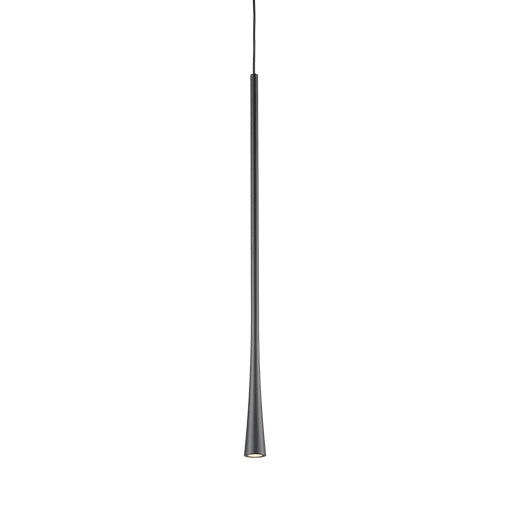 Taper 24-in Black Led Pendant | PD15824-BK