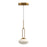 Tavira 6-in Brushed Gold Led Pendant | PD29806-BG