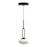 Kuzco Lighting Inc Tavira 6-in Black LED Pendant