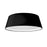 14w Flush Mount, Black | TDLED-17FH-BK