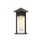 Tenko 12-in Bronze/glossy Opal Glass 1 Light Exterior Wall | EW526312BZGO