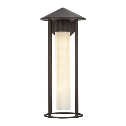 Tenko 18-in Bronze/glossy Opal Glass 1 Light Exterior Wall | EW526318BZGO
