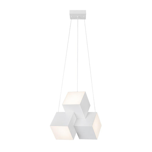 Tetra 16-in White Led Pendant | PD20616-WH-UNV