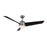 Thalia 54-in Brushed Nickel/matte Black Led Ceiling Fan | CF91954-BN/MB