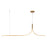 Thread 5-ft Gold Dimmable Led Linear Pendant With Remote Driver | LP17905-BG-UNV-010-RT