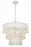 Crystorama Tiana 3 Light Matte White Chandelier